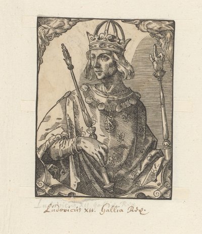 Ritratto di Luigi XII, re di Francia da Anonymous