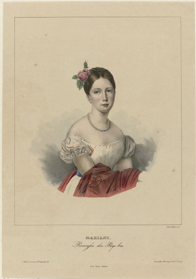 Ritratto di Marianne, principessa dei Paesi Bassi da Anonymous