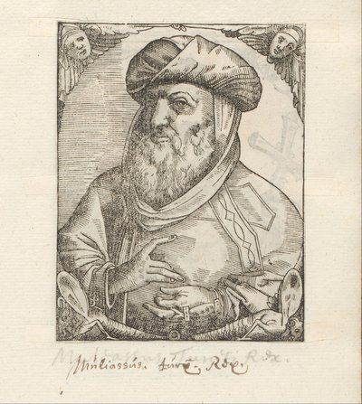 Ritratto di Mulay Hassan da Anonymous