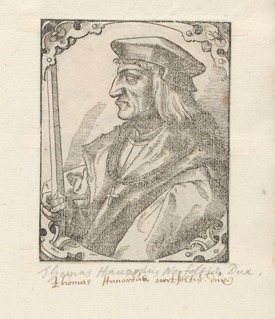 Ritratto di Thomas Howard da Anonymous
