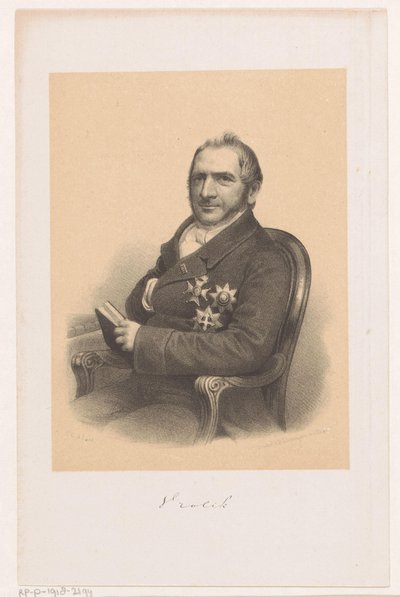Ritratto di Willem Cornelis Ackersdijck da Anonymous