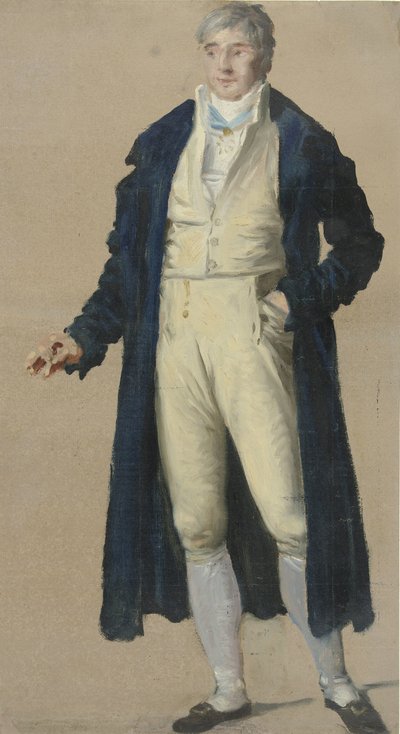 Ritratto del Conte di Tocqueville, a figura intera da Anonymous
