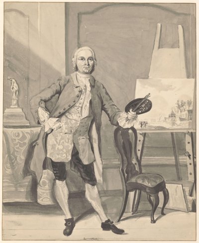Ritratto del pittore Jan ten Compe da Anonymous