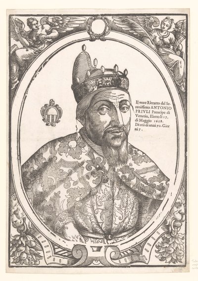 Ritratto del doge Antonio Priuli da Anonymous