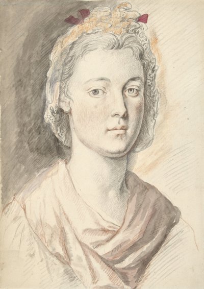Ritratto di una giovane donna da Anonymous