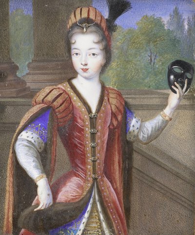 Ritratto di una giovane donna, possibilmente Marguerite de Valois (1553-1615), figlia di Enrico II da Anonymous