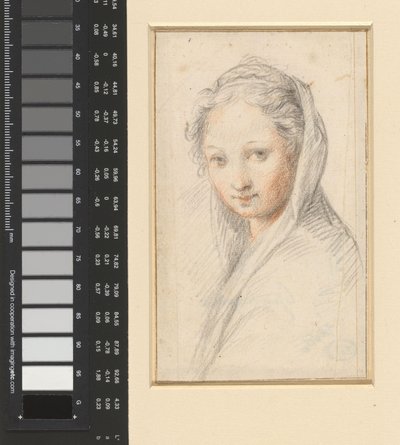 Ritratto di una donna da Anonymous