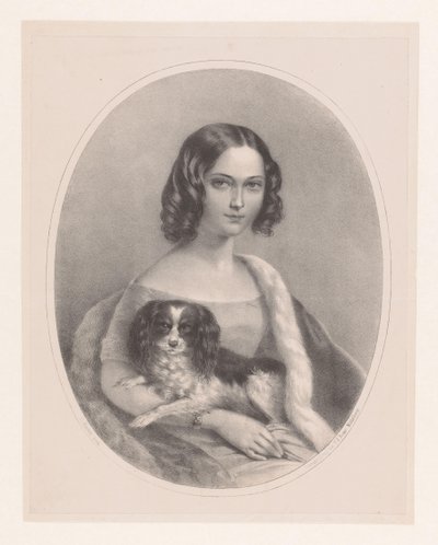 Ritratto di donna sconosciuta da Anonymous