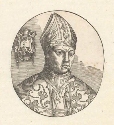 Ritratto di papa Giovanni XXI da Anonymous