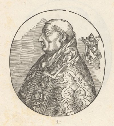 Ritratto di papa Paolo II da Anonymous