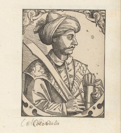Ritratto del sultano Selim I da Anonymous