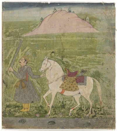 Principe con cavallo al guinzaglio da Anonymous