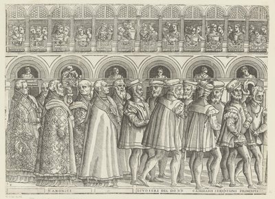 Processione del doge di Venezia (quinta parte) da Anonymous