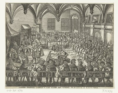 Dieta di Augusta, 1530 da Anonymous