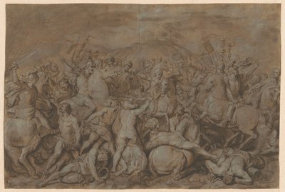 Battaglia di cavalieri nell