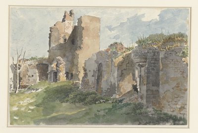 Rovine del Château de Chevreuse da Anonymous