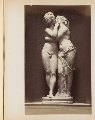 Scultura di Amore e Psiche nei Musei Capitolini a Roma, Italia da Anonymous