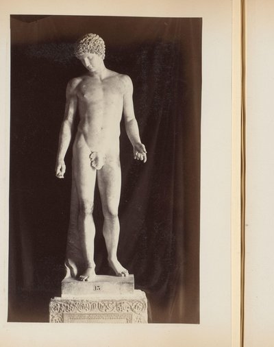 Scultura di Antinoo nei Musei Capitolini a Roma, Italia da Anonymous