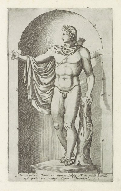 Scultura di Apollo da Anonymous