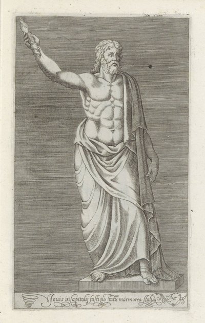 Scultura di Giove da Anonymous