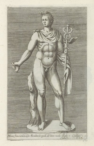 Scultura di Mercurio da Anonymous