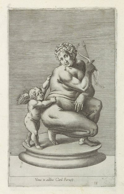 Scultura di Venere e Amore da Anonymous