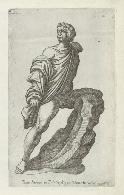 Scultura di un figlio di Niobe da Anonymous
