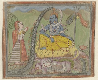 Shiva e Parvati da Anonymous