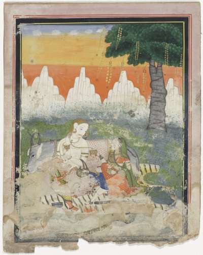 Shiva e Parvati da Anonymous