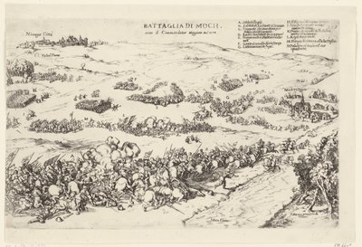 Battaglia di Mookerheide, 1574 Battaglia di Moch, sotto il Commendator Maggiore An.o 1574 da Anonymous