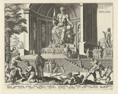 Statua di Zeus a Olimpia da Anonymous
