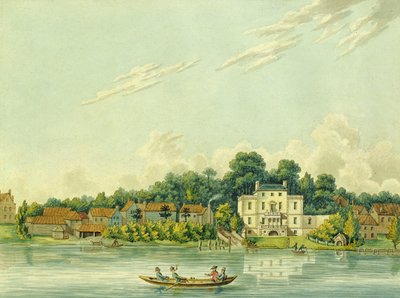 Le Rive del Tamigi a Twickenham, Mostrando la Casa di Alexander Pope da Anonymous