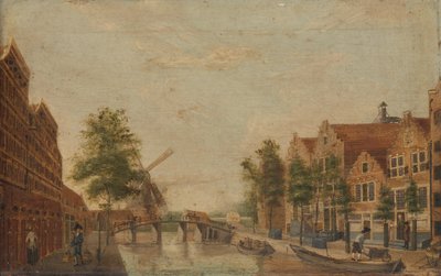 Il Brouwersgracht ad Amsterdam da Anonymous