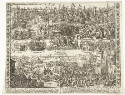 Viaggio di Guglielmo III in Inghilterra, 1688 da Anonymous