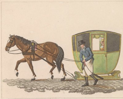 Slitta, 1810-1825 da Anonymous