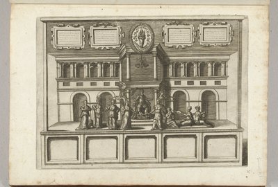 Scena con virtù e vizi, 1594 da Anonymous
