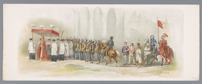Mascherata di Utrecht del 1876 (terza tavola) da Anonymous