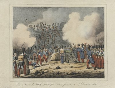 Conquista del lunotto di Saint-Laurent, 1832 (Assalto al Forte St. Laurent da parte dell
