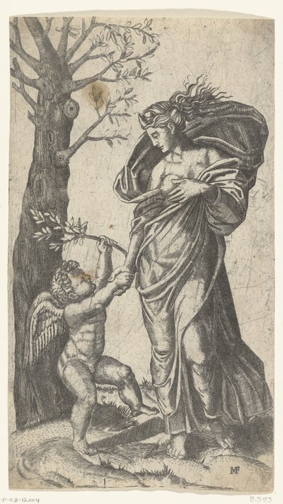 Riconciliazione di Minerva e Cupido da Anonymous