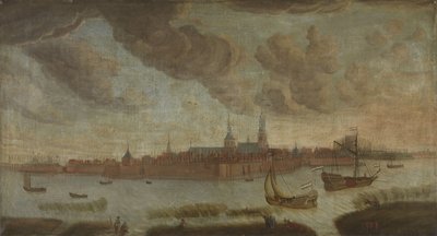 Veduta di Heusden da Anonymous