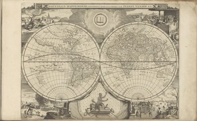 Mappa del mondo da Anonymous