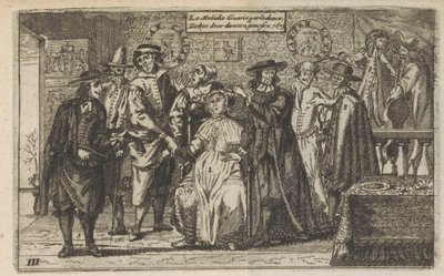 Malattia curata dalla danza, 1673 da Anonymous