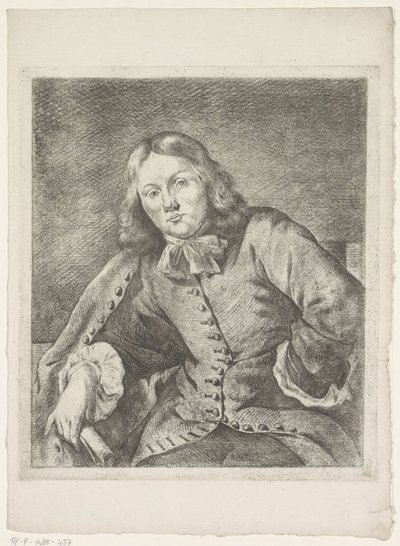 Giovane seduto da Anonymous