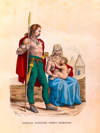 Una famiglia gallica durante l