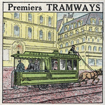 Trazione animale: primi tram a cavallo conosciuti come 
