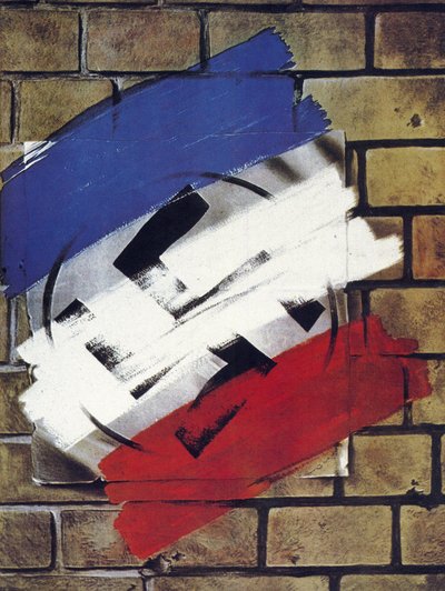 Manifesto anonimo pubblicato alla Liberazione della Francia - 1944 da Anonymous Anonymous