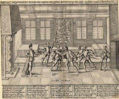 Assassinio del duca di Guisa (Enrico I di Lorena, detto il Balafré) da Anonymous Anonymous