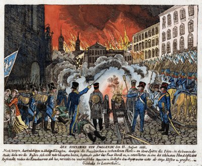 Battaglia di Smolensk (1812) - La cattura di Smolensk il 18 agosto da Anonymous Anonymous