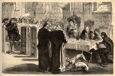 Bretagna - Louis II de La Trémoille (1460-1525) davanti a Louis d