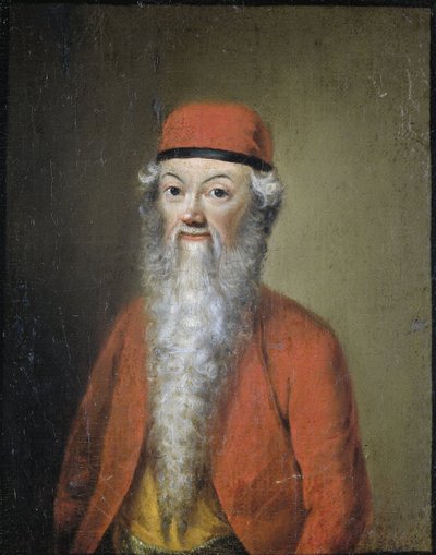 Caricatura di Jean-Etienne Liotard, c.1752-1800 da Anonymous Anonymous